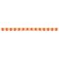 Preview: Markisenvolant Gelb und Orange Gestreift 350 cm