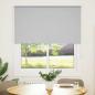 Preview: Verdunkelungsrollo Hellgrau 140x130cm Stoffbreite 136,6cm