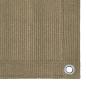 Preview: Balkon-Sichtschutz Taupe 120x600 cm HDPE