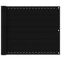 Preview: ARDEBO.de - Balkon-Sichtschutz Schwarz 75x300 cm HDPE
