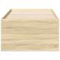 Preview: Tagesbett mit Schubladen ohne Matratze Sonoma-Eiche 90x190 cm