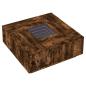Preview: Couchtisch mit Infinity-LED Räuchereiche 100x100x40 cm