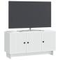 Preview: TV-Schränk Weiß 99 x 34,5 x 50 cm Holzwerkstoff