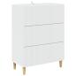 Preview: Schubladenschrank Weiß 66 x 34,5 x 90 cm Holzwerkstoff