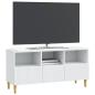 Preview: TV-Schränk mit Schubladen Weiß 102 x 34,5 x 50 cm Holzwerkstoff