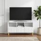 Preview: TV-Schränk mit Schubladen Weiß 102 x 34,5 x 50 cm Holzwerkstoff