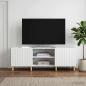 Preview: ARDEBO.de - TV-Schränk Weiß 150 x 31 x 50 cm Holzwerkstoff