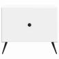 Preview: Couchtisch mit Schubladen Wei? 49 x 50 x 40 cm Holzwerkstoff