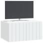 Preview: Wandmontierter TV-Schrank 59,5 x 41 x 30 cm Weiß Holzwerkstoff