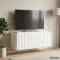 Preview: Wandmontierter TV-Schrank 78,5 x 31 x 30 cm Weiß Holzwerkstoff