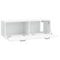 Preview: Wandmontierter TV-Schrank Weiß 98 x 31 x 30 cm Holzwerkstoff