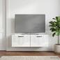 Preview: Wandmontierter TV-Schrank Weiß 98 x 41 x 30 cm Holzwerkstoff