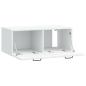 Preview: Wandmontierter TV-Schrank Weiß 78,5 x 41 x 30 cm Holzwerkstoff