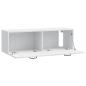 Preview: Wandmontierter TV-Schrank Weiß 98 x 31 x 30 cm Holzwerkstoff