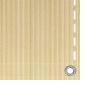 Preview: Balkon-Sichtschutz Beige 75x500 cm HDPE