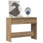 Preview: Konsolentisch Artisan-Eiche 100x35x76,5 cm Holzwerkstoff