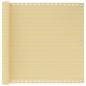 Preview: ARDEBO.de - Balkon-Sichtschutz Beige 90x300 cm HDPE