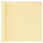 Preview: ARDEBO.de - Balkon-Sichtschutz Beige 90x500 cm HDPE