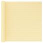Preview: ARDEBO.de - Balkon-Sichtschutz Beige 90x600 cm HDPE