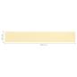 Preview: Balkon-Sichtschutz Beige 90x600 cm HDPE