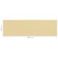 Preview: Balkon-Sichtschutz Beige 120x400 cm HDPE