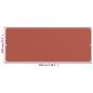 Preview: Balkon-Sichtschutz Terracotta-Rot 120x300 cm HDPE
