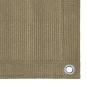 Preview: Balkon-Sichtschutz Taupe 90x300 cm HDPE