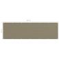 Preview: Balkon-Sichtschutz Taupe 90x300 cm HDPE