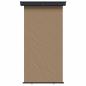 Preview: ARDEBO.de - Balkon Seitenmarkise 170 x 250 cm 100% Polyester Eisen Stahl
