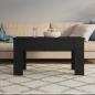 Preview: Couchtisch Schwarz 101x49x52 cm Holzwerkstoff