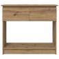 Preview: Konsolentisch mit Schubladen Artisan-Eiche 85,5x38,5x74,5cm