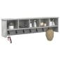 Preview: Wandmontierter nachttisch Wandhalterung Beton Grau