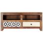Preview: TV-Schrank 90x30x40 cm Massivholz Akazie