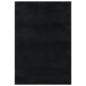 Preview: Shaggy-Teppich Schwarz 240x305 cm Polyester