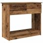 Preview: Konsolentisch mit Schubladen Altholz-Optik 85,5x38,5x74,5 cm