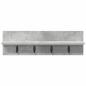 Preview: Wandmontierter nachttisch Wandhalterung Beton Grau