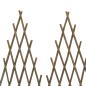 Preview: Garten-Rankzaun 5 Stk. 170x75 cm Weide