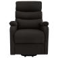 Preview: Massagesessel mit Aufstehhilfe Dunkelbraun Stoff