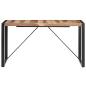 Preview: Esstisch 140x70x75 cm Massivholz