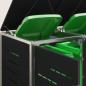 Preview: Mülltonnenbox for 2 Bins 240L Edelstahl Schwarz
