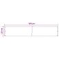 Preview: Balkonsichtschutz Sand 120 x 600 cm HDPE und Aluminium