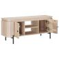Preview: TV-Schränk mit Regal mit Speicher mit Tür 105 x 30 x 45 cm
