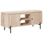 Preview: TV-Schränk mit Regal mit Speicher mit Tür 105 x 30 x 45 cm