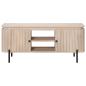 Preview: TV-Schränk mit Regal mit Speicher mit Tür 105 x 30 x 45 cm