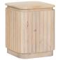 Preview: Handgefertigtes Beistelltisch-Set 2 stk. Weiß 45 x 45 x 45 cm