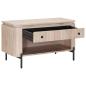 Preview: Schuhbank mit Schubladen mit Regal mit Speicher 85 x 37 x 48 cm