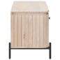 Preview: Schuhbank mit Schubladen mit Regal mit Speicher 85 x 37 x 48 cm
