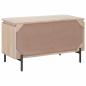 Preview: Schuhbank mit Schubladen mit Regal mit Speicher 85 x 37 x 48 cm