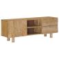 Preview: ARDEBO.de - TV-Schränk mit Schubladen mit Regal mit Tür 110 x 30 x 40 cm