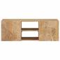Preview: Wand-TV-Schrank mit Regal mit Speicher mit Tür 100 x 30 x 35 cm